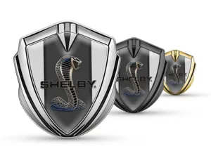 Shelby Metal Emblema Insignia Resistente De Lujo Tacto